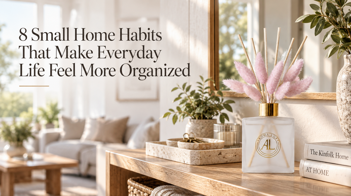8 Small Home Habits That Make Everyday Life Feel More Organized