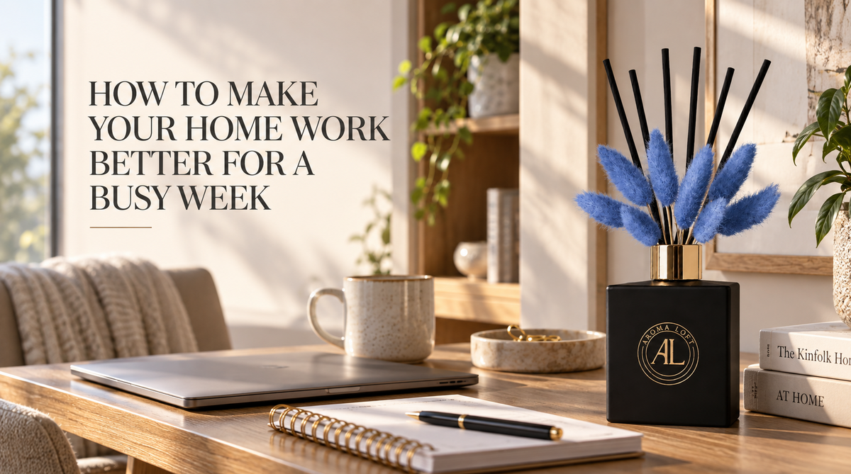 How to Make Your Home Work Better for a Busy Week
