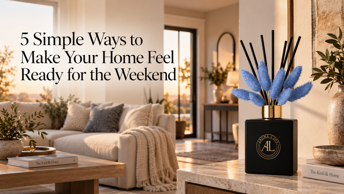5 Simple Ways to Make Your Home Feel Ready for the Weekend