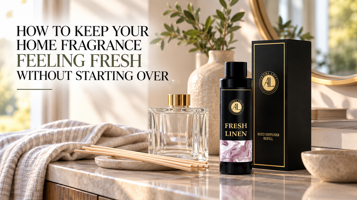 How to Keep Your Home Fragrance Feeling Fresh Without Starting Over