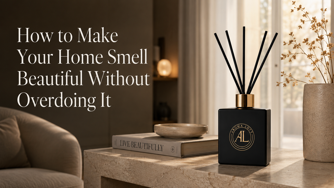 How to Make Your Home Smell Beautiful Without Overdoing It