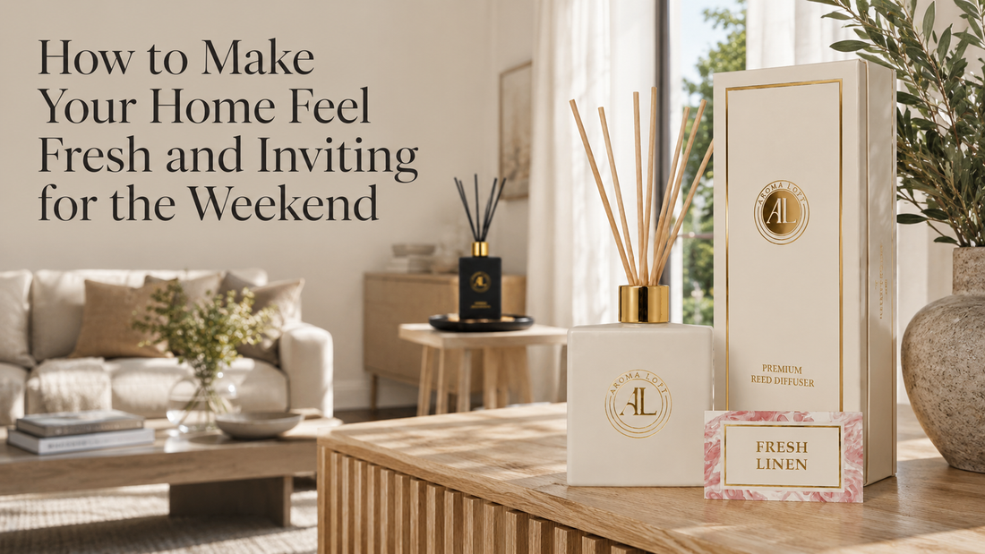 How to Make Your Home Feel Fresh and Inviting for the Weekend
