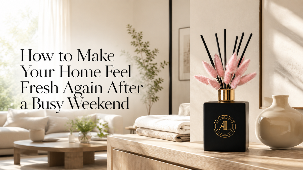 How to Make Your Home Feel Fresh Again After a Busy Weekend