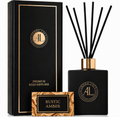 Rustic Amber Black Reed Diffuser 5 oz.