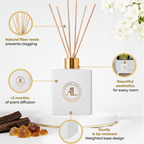 Rustic Amber White Reed Diffuser 5 oz.