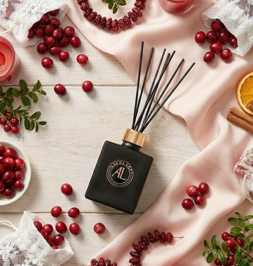 Cranberry Spice Black Reed Diffuser 5 oz.