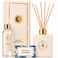 Vanilla Lumière White Luxury Reed Diffuser 5oz.+4oz. Refill