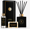 Mandarin Blossom Black Luxury Reed Diffuser 5oz.+4oz. Refill