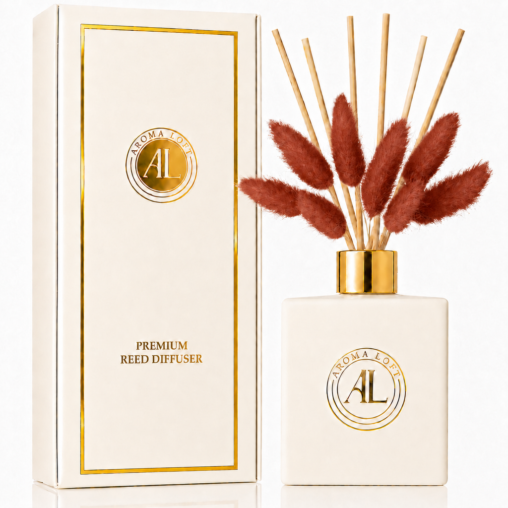 Rustic Amber White Dry Flower 5 oz.