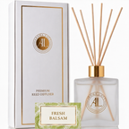 Fresh Balsam Frosted Reed Diffuser 5 oz.